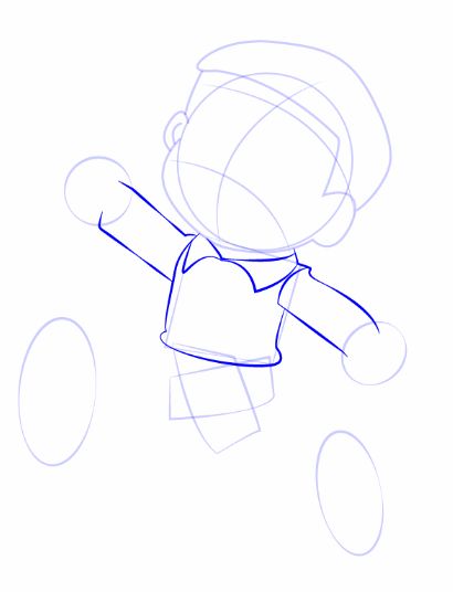 drawing easy nobita and friends