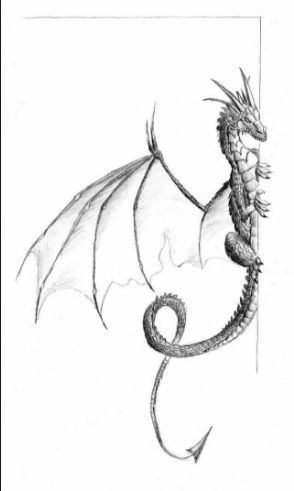 new drawing easy dragon fire