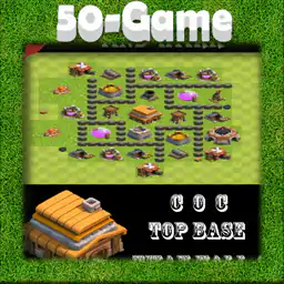 Best Top Design Base COC TH 4