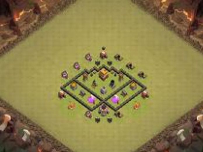 Best Top Design  Base COC TH 4