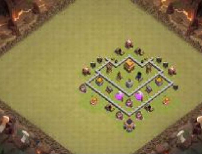 Best Top Design  Base COC TH 4