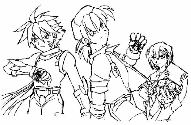 drawing easy ginka and friends