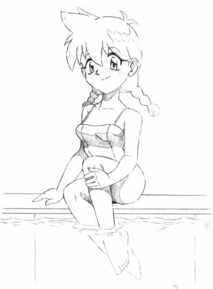 drawing easy ginka and friends