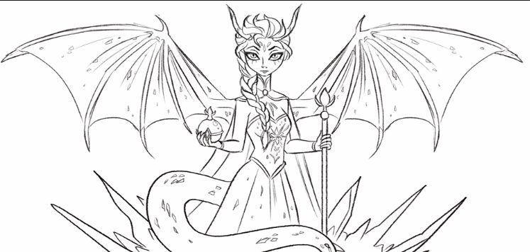 drawing easy ginka and friends