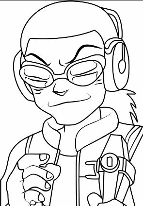 drawing easy ginka and friends