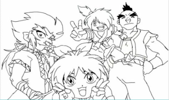 drawing easy ginka and friends