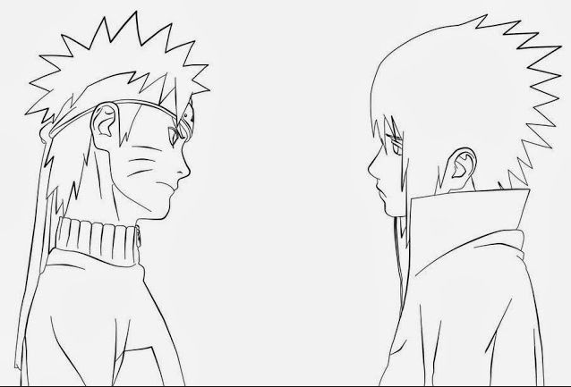 drawing easy uzumaki and friends
