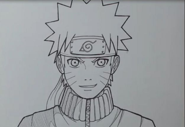 drawing easy uzumaki and friends