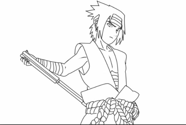 drawing easy uzumaki and friends