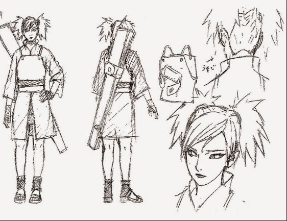 drawing easy uzumaki and friends