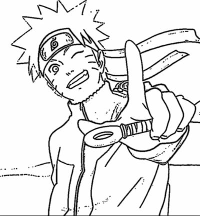 drawing easy uzumaki and friends