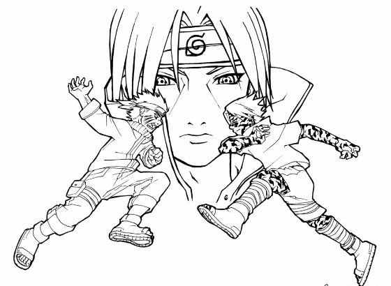 drawing easy uzumaki and friends