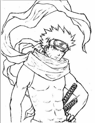drawing easy uzumaki and friends