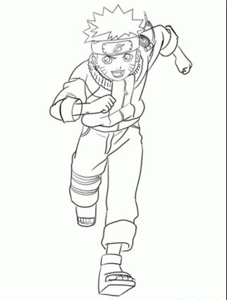 drawing easy uzumaki and friends