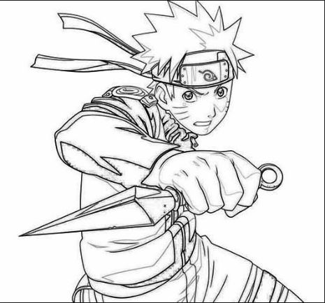 drawing easy uzumaki and friends