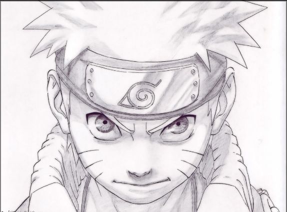 drawing easy uzumaki and friends