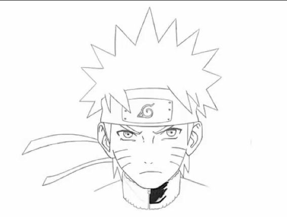 drawing easy uzumaki and friends