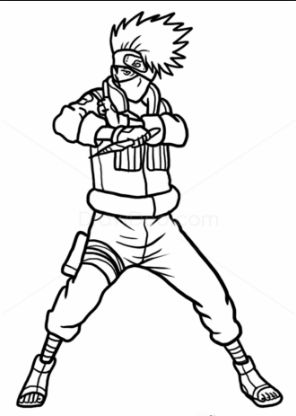drawing easy uzumaki and friends
