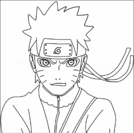 drawing easy uzumaki and friends