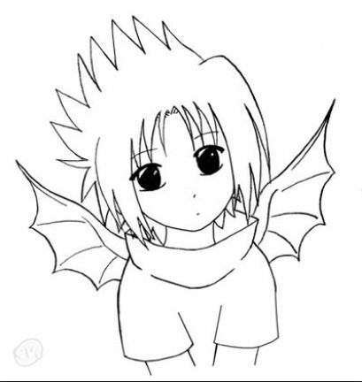 drawing easy uzumaki and friends