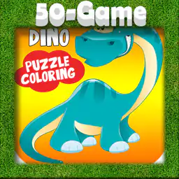Kids Dinosaur Puzzles   Coloring Pages 
