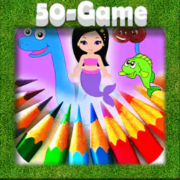 Easy Coloring Book for Kids