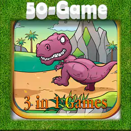 3 trong 1 Dinosaur Mania 