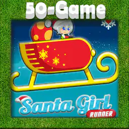 Santa Christmas Girl Run - Podrite rekord
