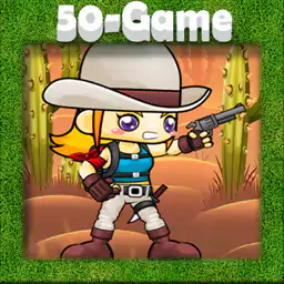 Cowgirl Shoot Zombies