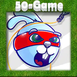 Rabbit Samurai - rope swing hero