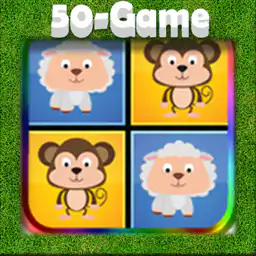 Animal Memory Game For Kids