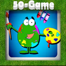 Coloring book game for kids