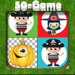 Gioco di abbinamento di Halloween per bambini