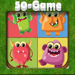 Monsters Memory Game for Kids