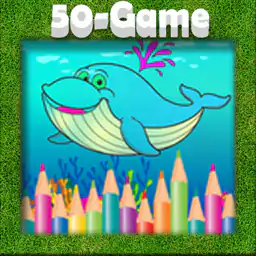 Sea Animals Coloring Book