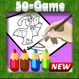 Dinosaur coloring book Educational dinosaur games
