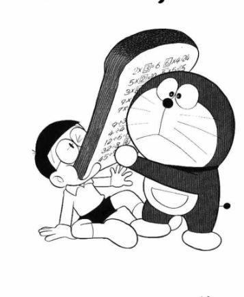 drawing easy nobita and friends