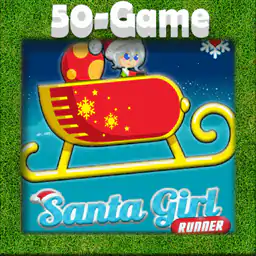 Santa Christmas Girl Run - Prekonajte rekord