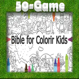 Boyama Çocuklar için İncil