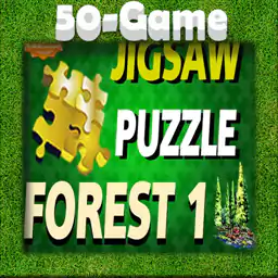 FOREST 1 GOLDEN JIGSAW PUZZLE (مجانًا) 