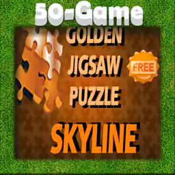 SKYLINE GOLDEN JIGSAW PUZZLE (ฟรี)