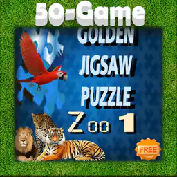 ZOO 1 GOLDEN JIGSAW PUZZLE (GRATUIT)